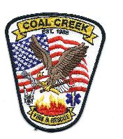 Coal Creek Fire and Rescue Inc. Logo